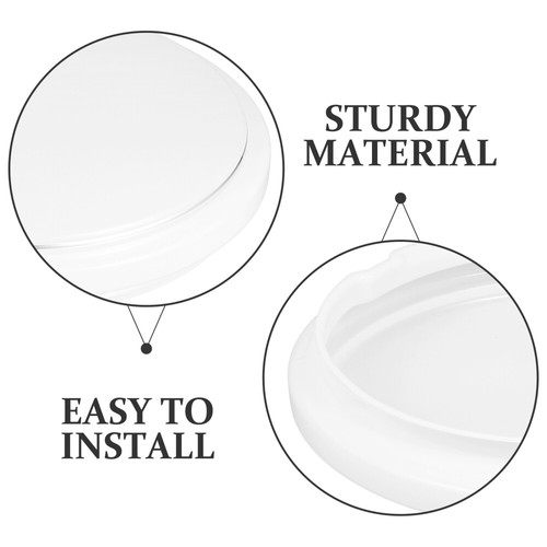 Wall Lamp Shade Wall Sconce Ceiling Fixture Shade Plastic Ceiling Light Cover - Picture 6 of 12