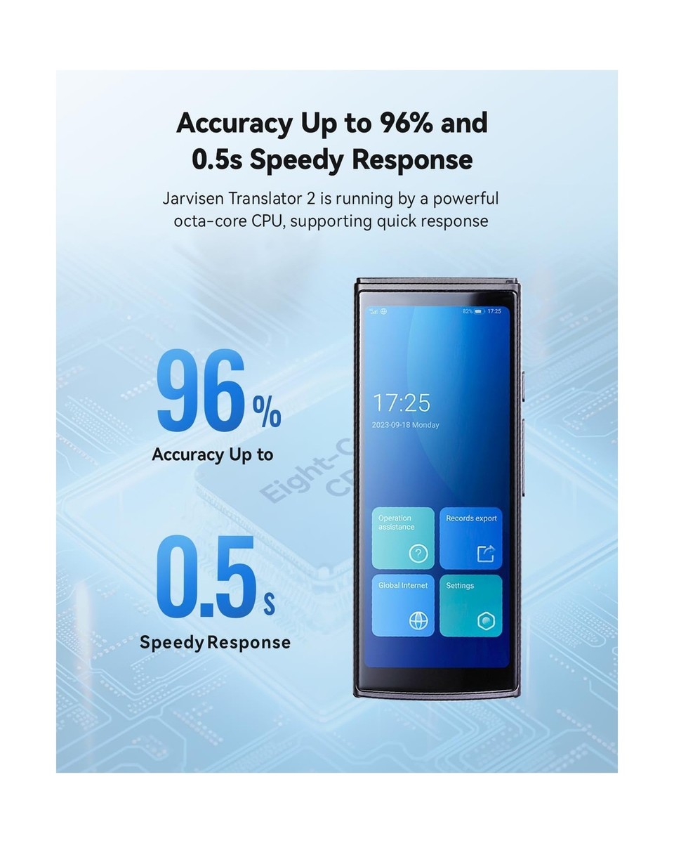 Jarvisen Language Translator Device, Two-Way Instant Voice