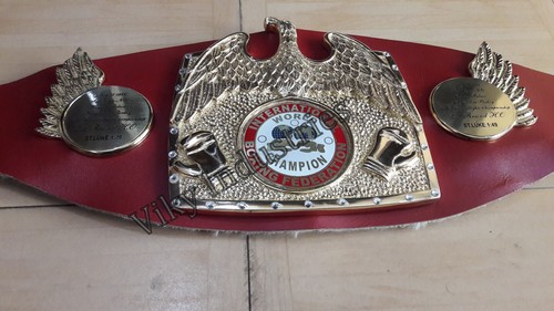 Old Style IBF World Boxing Champion Replica Belt Adult Size - Picture 9 of 10