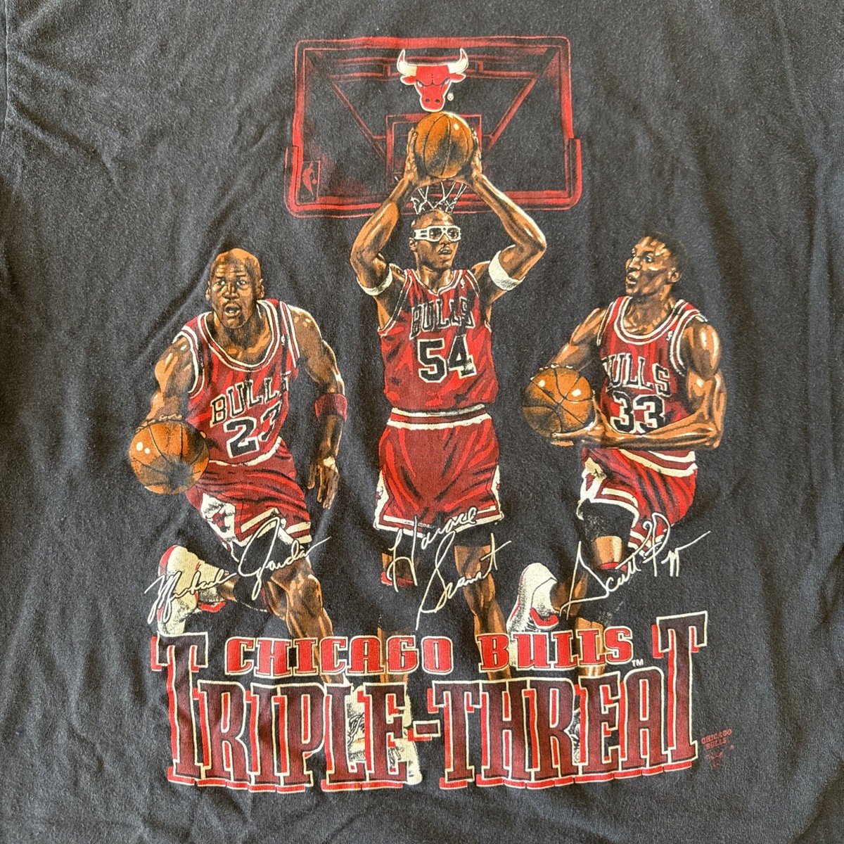 DEAD！ブルズ 90's スリーピート tシャツ vintage jordan DEAD！ブルズ 90's スリーピート tシャツ vintage jordan
