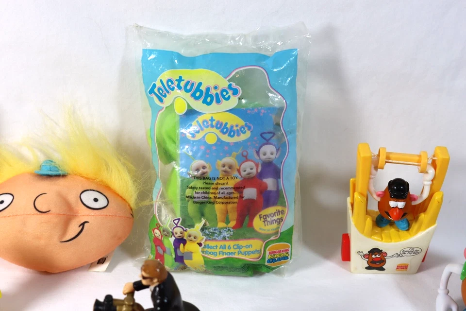 Lot 44 Vintage BURGER KING Kids Club Meal Toys Rugrats Teletubbies M&M Wind-Ups - Image 4 of 4