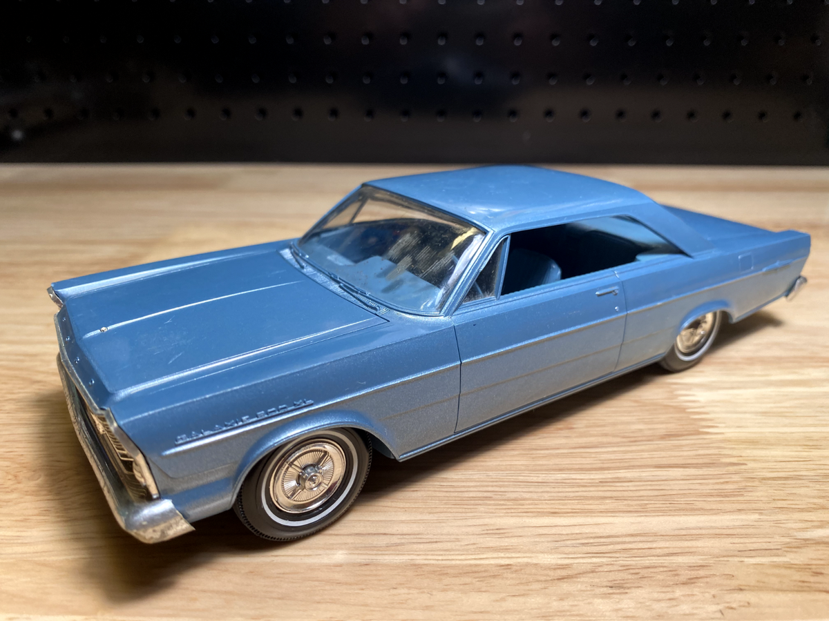 1965 FORD Galaxie 500 XL (Silver Blue Poly?) Promo Model | eBay