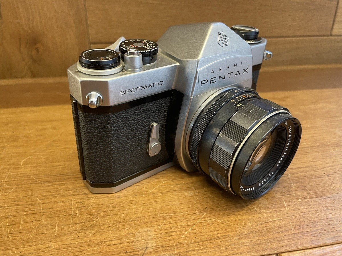 Near Mint ++* Pentax Spotmatic SP Camera Super Takumar 55mm