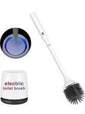Electric Toilet Brush and Holder Set,Toilet Bowl Brush,