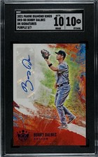 Bobby Dalbec SGC 10 / 10 Gem Mint 2021 Panini Diamond Kings RC Auto DKS-BD /7