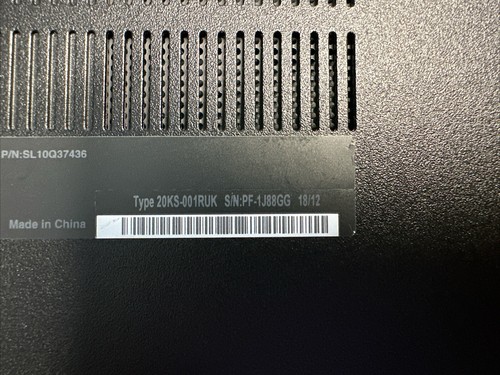 Original Lenovo ThinkPad E580 Handauflage UK Tastatur Hintergrundbeleuchtung Touchpad - 20KS - Bild 16 von 16