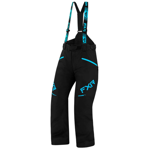 FXR Fresh Insulated Women's Snowmobile Pants Sky Blue/Black eBay