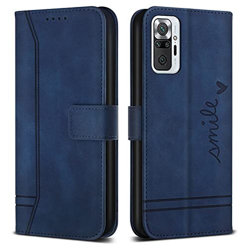 Bravoday Cover per Xiaomi Redmi Note 10 PRO/Redmi Note 10 PRO Max, Flip (x2v)