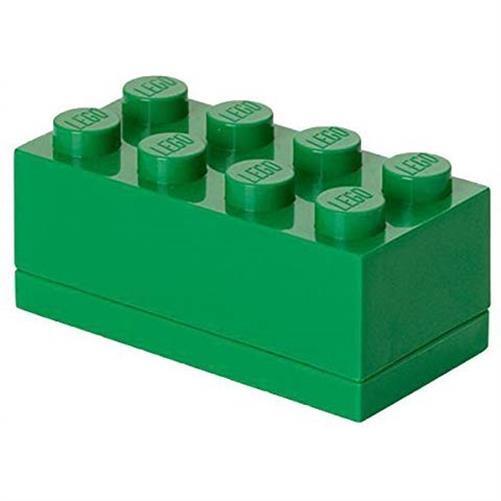 Мини-коробка LEGO 8 Grn Lunchbox Коробка для хранения закусок mit 8 Noppen Baustein 2290₽