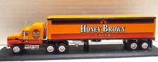 Matchbox Honey Brown Lager Semi Truck and Trailer 1:100 Brewmasters Collection
