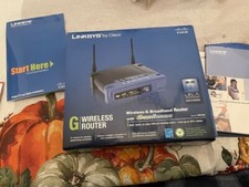 Linksys Wireless-G Broadband Router w/ speed booster