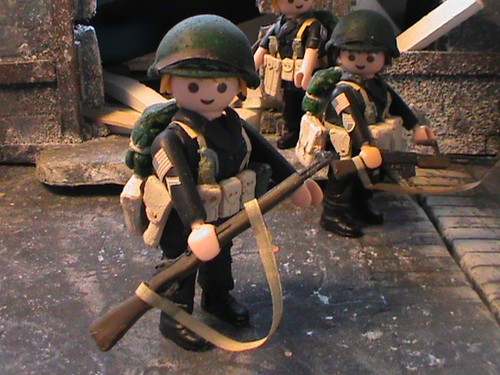 PLAYMOBIL CUSTOM US.PFC.2ND RAIDER BATTALION (MAKIN ISLAND-1942) REF-0186 BIS - Imagen 7 de 8