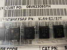 6PCS SL44-E3  Schottky Diodes  Rectifiers 4A 40V  SL44  SMC DO214AB VISHAY