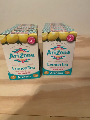 Arizona Lemon Tea - On-the-Go Powdered Drink Mix 0.07oz 120 Count - 10ct Boxes - Picture 6 of 9