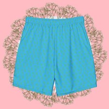 All-Over Print Recycled Swim Trunks