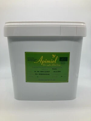 APIMIEL (EUR 7,07/kg) Miele di fiori selvatici BIO Yukatan 14 kg, Messico - 100% naturale, crudo