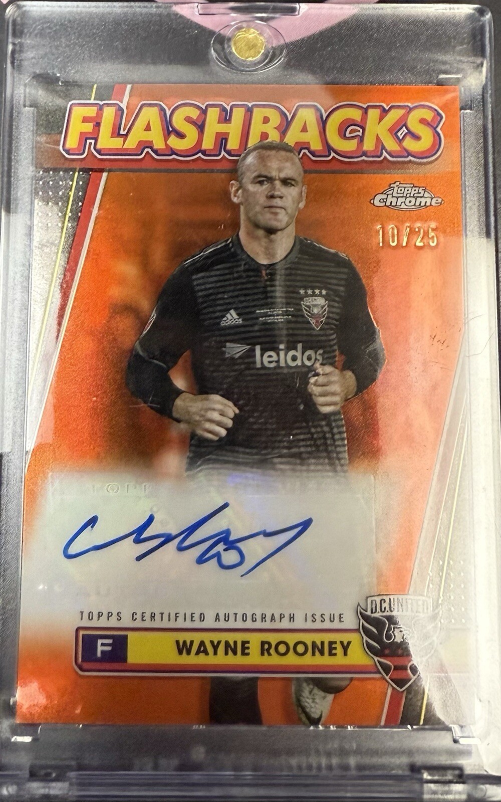 Wayne Rooney 2024 Topps Chrome MLS #FA-WR MLS Flashbacks