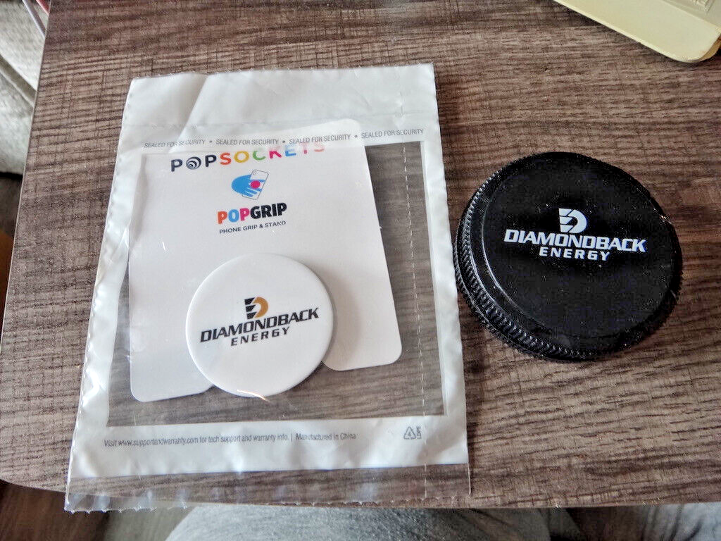 Popsocket PopGrip Phone Stand Advertising Diamond Back Energy Logo