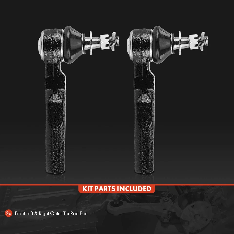 Extremo de barra de amarre exterior delantero para Buick Terraza 05-07 Chevy Malibu 97-03 Pontiac Aztek Foto 2 de 4