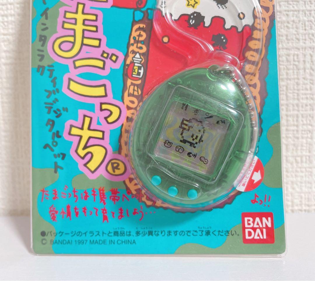 Tamagotchi GEN1 グリーン Tamagotchi Gen 1 Neon Green Virtual Pet Toy (Updated Logo