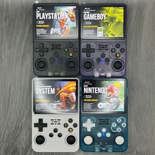 R36S Retro Handheld 64GB Video Game Console Emulator 3.5in HD IPS Screen NEW