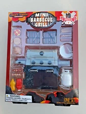Teeny Tinies MINI BARBECUE GRILL Accessory Pack BBQ Play Set 1:12 Scale NIB NEW