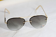 Le Specs Panarea 2002244 Semi Frame Gold Sunglasses 209