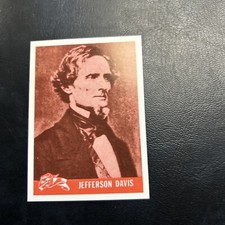 Jb18 1965 Civil War Reprint Picture #2 Jefferson Davis