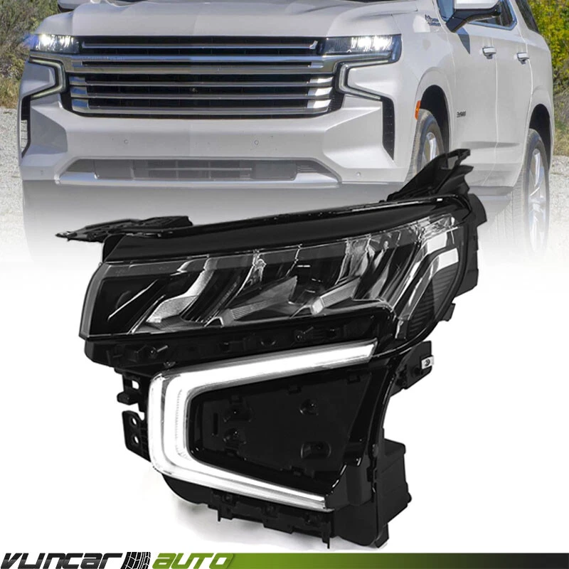 For 2021-2023 Chevy Tahoe Suburban Full LED Headlight Headlamp Light Lamp Driver - Image 2 of 4