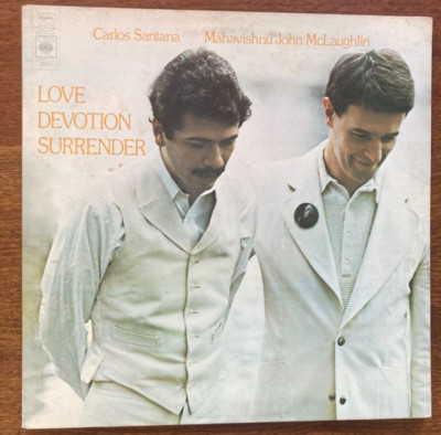 Love Devotion Surrender by Carlos Santana & John McLaughlin LP 1973