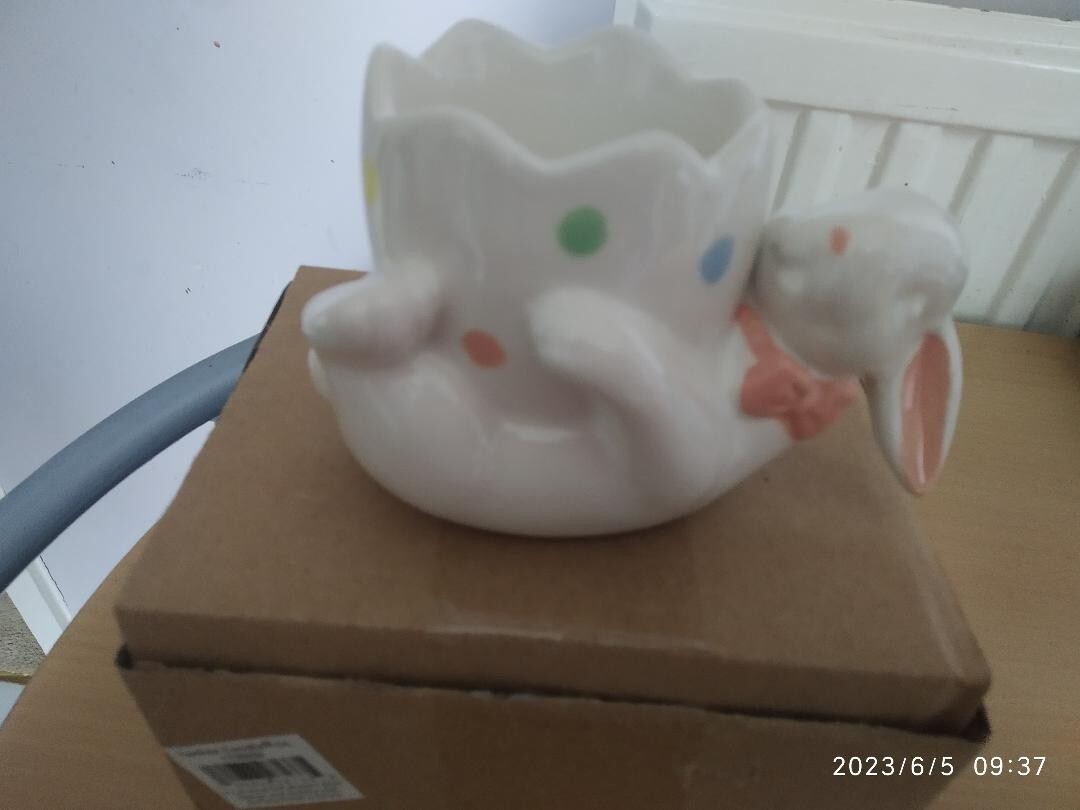 YANKEE KERZE ""OSTERHASENEI"" T/LICHT ODER VOTIVHALTER - NEU FÜR 2023