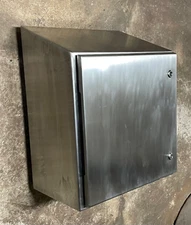 Hoffman WS202012SS Stainless Watershed Enclosure 20"x20"x12" 3R, 4, 4X, 12