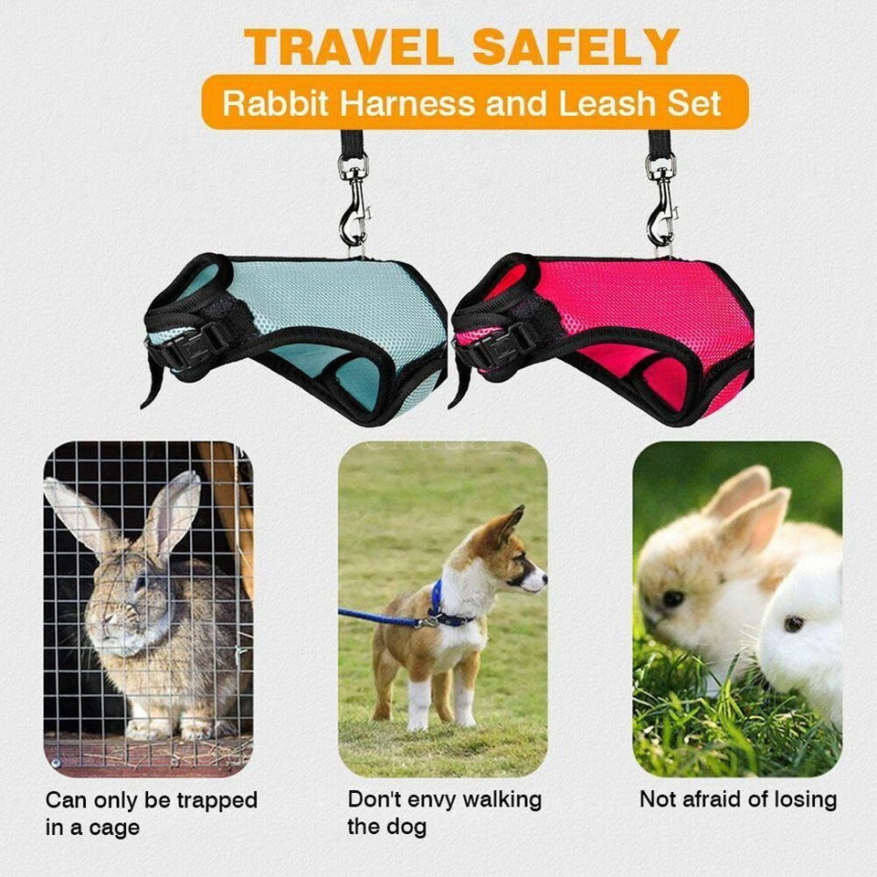 SALE Little Rabbit Clothes Pet Leash Hamster Dutch Pig Vest Style Chest