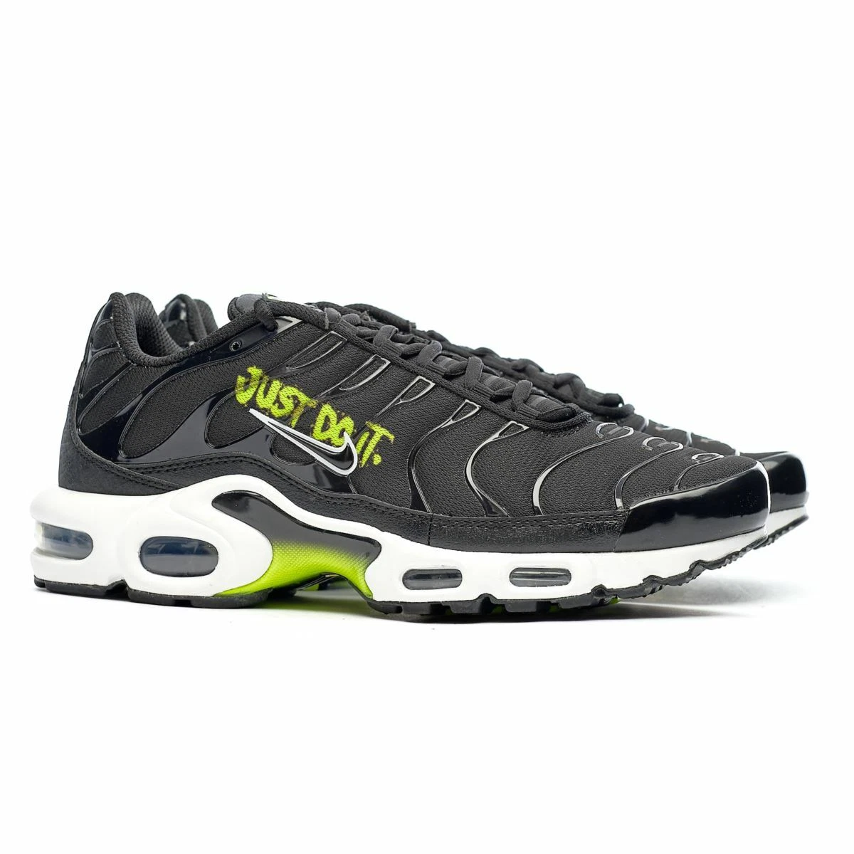 Nike Air Max Plus TUNED JUST IT Black Sneakers TN Low Top Men Size 12US | eBay