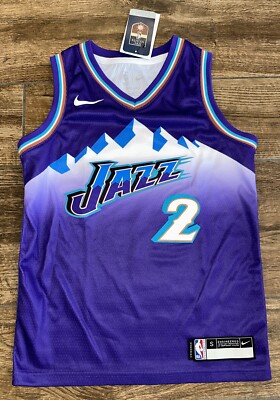 NEW Utah Jazz Nike Jersey Collin Sexton #2 Youth Boys S SMALL