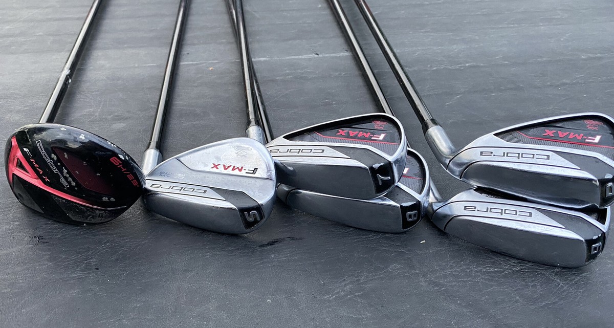 Cobra F-Max 7,8,9 S,PW +6H Iron Set Ladies Graphite￼ Mid Flex