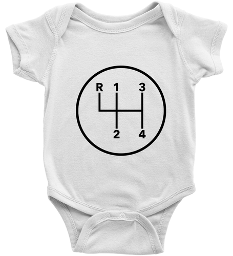 4 Speed Manual Transmission Toddler Kids Tee Youth T-Shirt Infant Baby Bodysuit - Picture 8 of 32