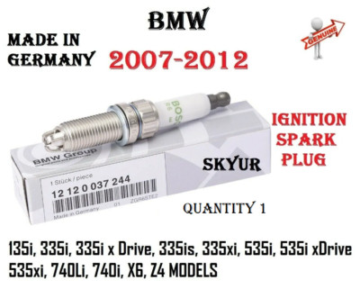 New Ignition Performance Power Spark Plug For BMW 135 335 535 740 X6 Z4 GENUINE