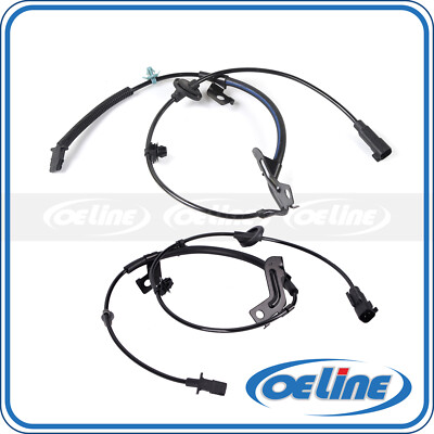 Rear L&amp;R 2x ABS Wheel Speed Sensor W/Connector For Caliber Compass Patriot W/4WD