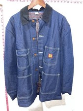 NEW Vintage Wrangler Big Ben denim barn jacket 80's 42 Reg