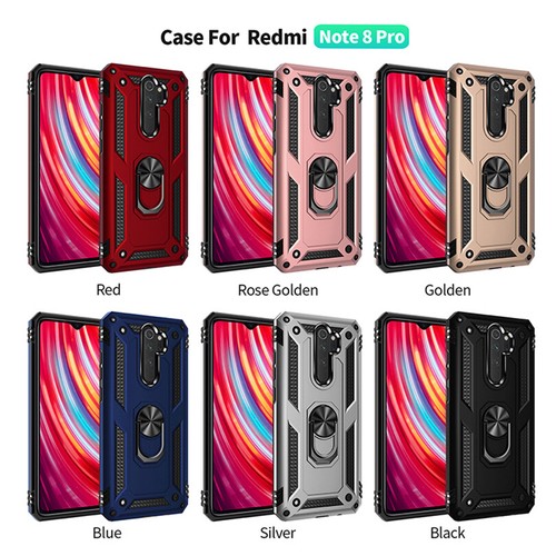 For Xiaomi Redmi Note 14 13 12 11 10 9 9S Pro Case Shockproof Ring Holder Cover - Picture 3 of 24