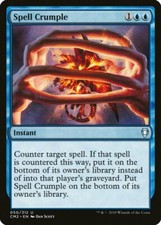 Spell Crumple Commander Anthology Volume II NM Blue Uncommon MTG CARD ABUGames