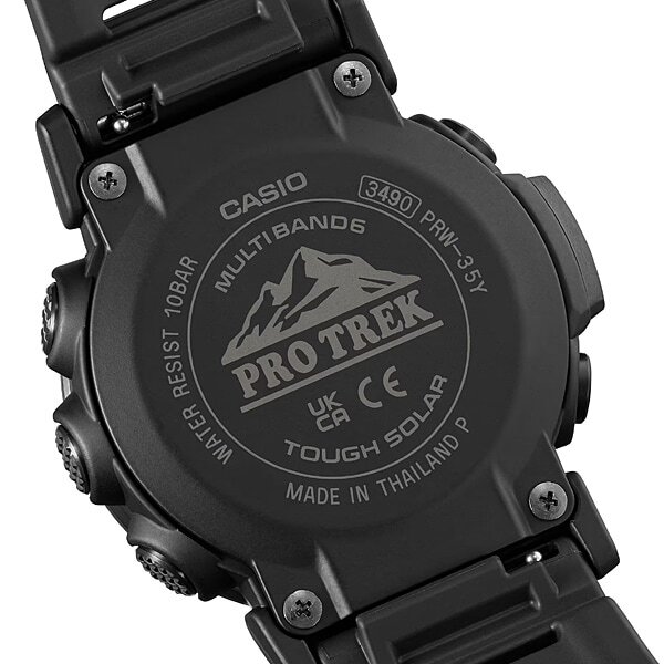 CASIO PRO TREK PRW-35Y-1BJF Black Climber Line Triple Solar Men