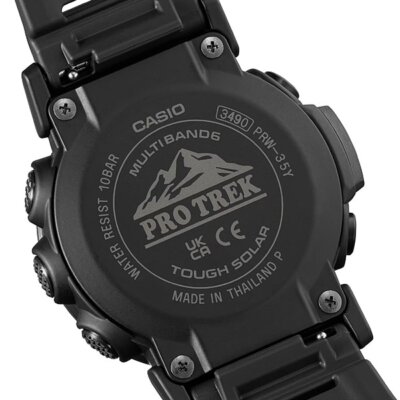 CASIO PRO TREK PRW-35Y-1BJF Black Climber Line Triple Solar Men