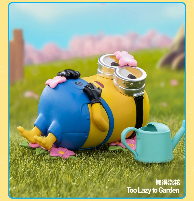 POPMART Minions Lazy every day Series BlindBox Figure full