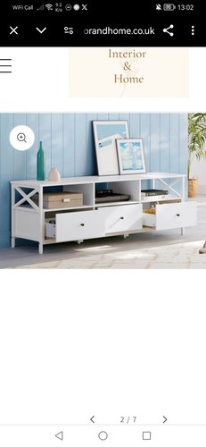 TV Stand, TV Cabinet For Up To 65 Inch TV, TV Table With 3 Drawers And 3 Open Sh - Picture 3 of 7