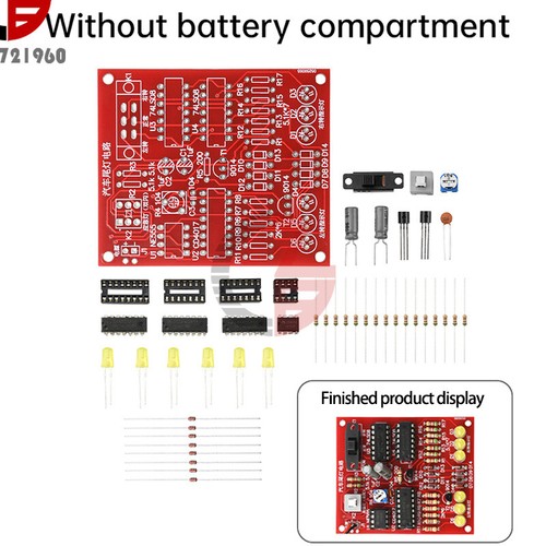 DIY Simulation Auto Licht Löten Elektronik Kit mit Batterie Box Schweißen Lernen - Bild 7 von 26