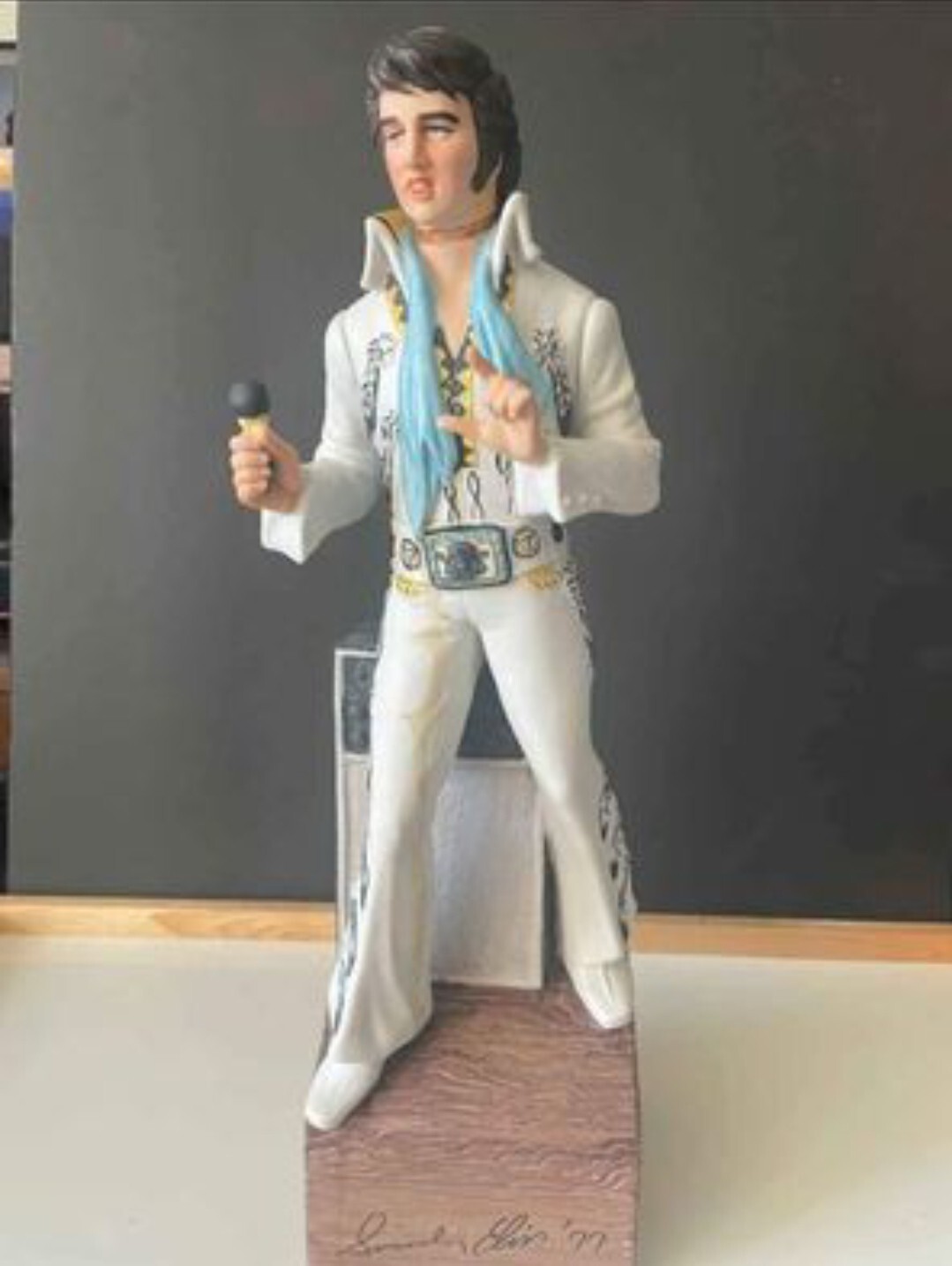 Vtg 1977 McCormick Elvis Presley Whiskey Decanter/Music Box With Original Box eBay