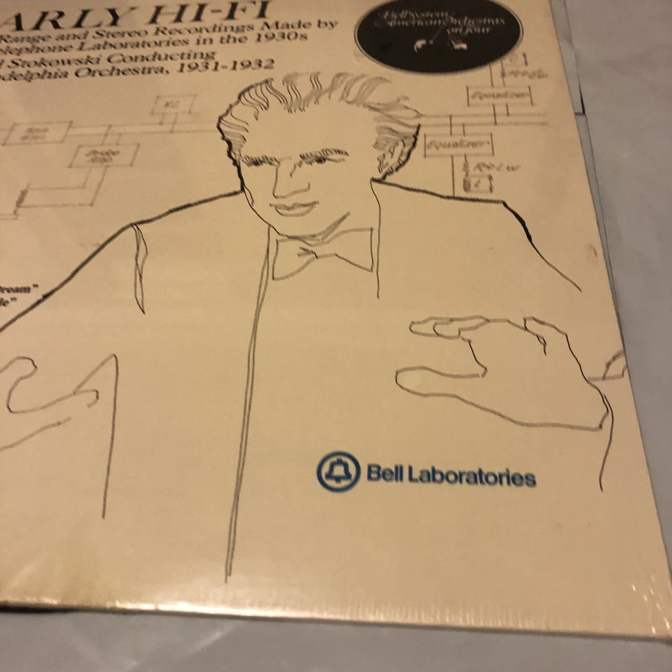 EARLY HI-FI - 1930s Bell Telephone Recs LEOPOLD STOKOWSKI - BELL LAB ST LP 1979 - Image 4 of 4