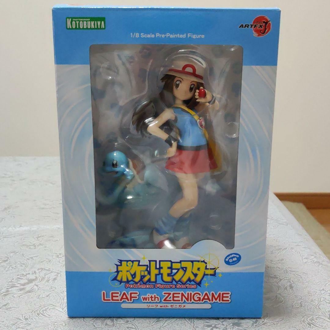 Pokemon Trainer Leaf with Squirtle Kotobukiya ARTFXJ Figure Review